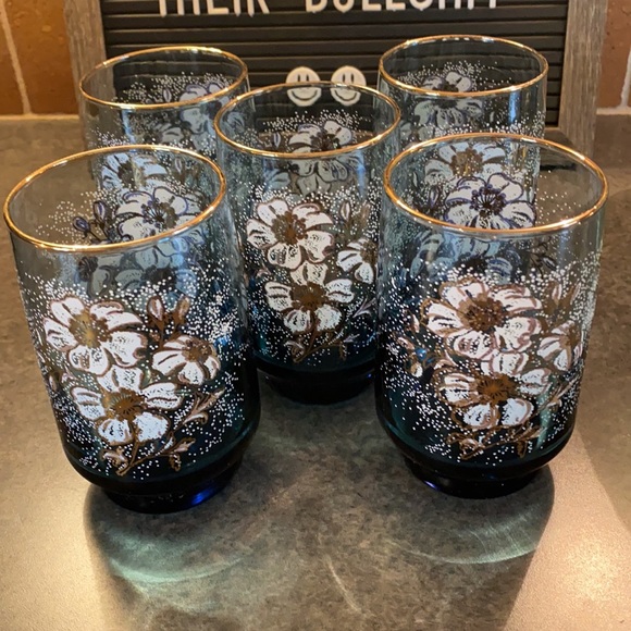 Vintage juice glasses - Picture 6 of 8